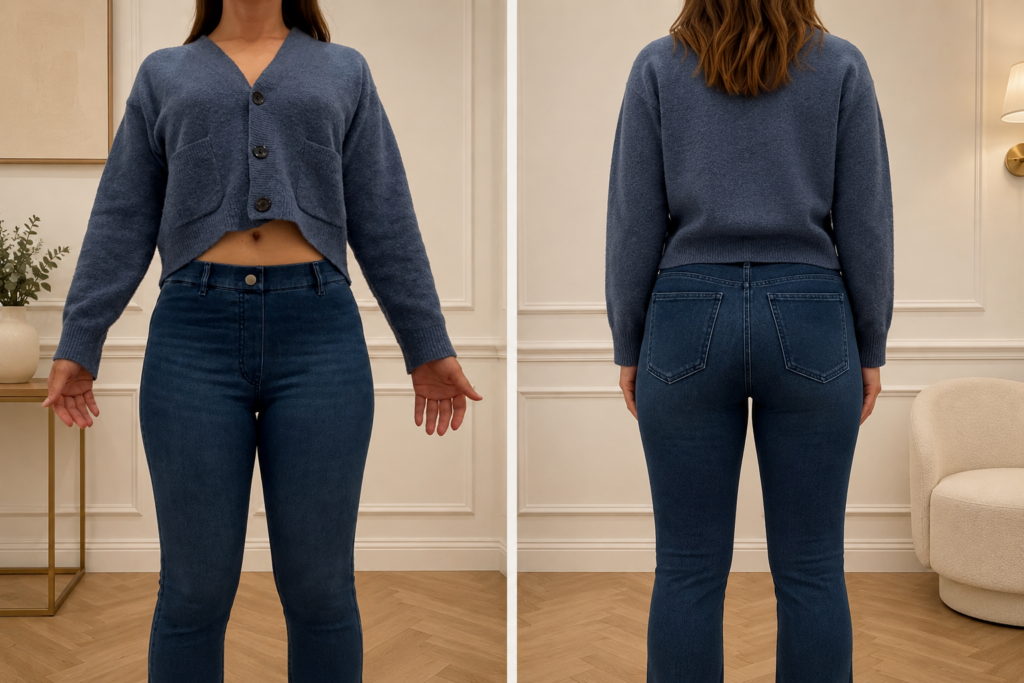 Uniqlo Stretch Leggings (Denim)