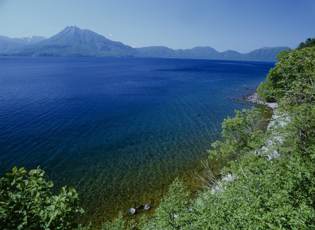 Lake Shikotsu. Hokkaido, Japan