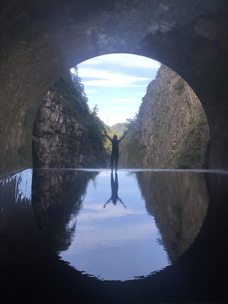 The Kiyotsu Gorge Tunnel of Light