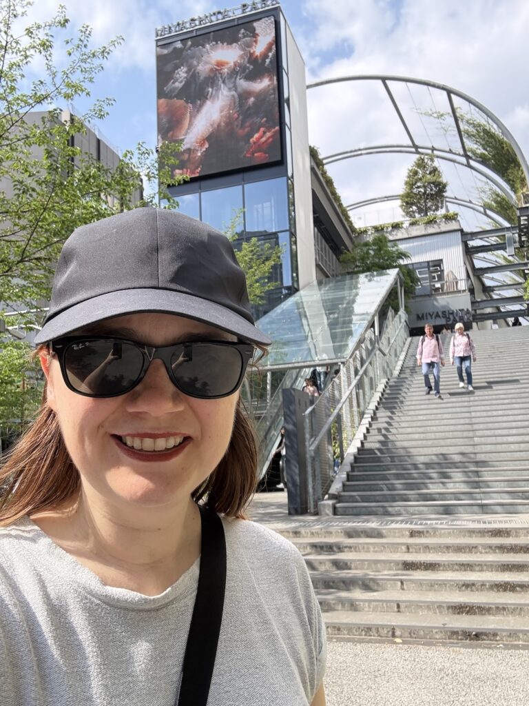 The entrance to Miyashita Park, best things to do in Shibuya