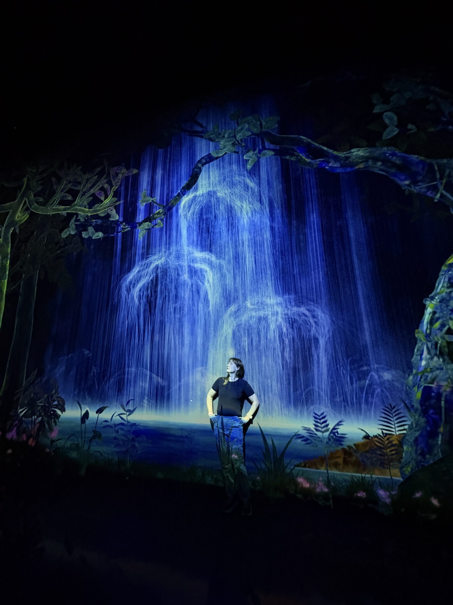 Posing in the Catching and Collecting Extinct Forest